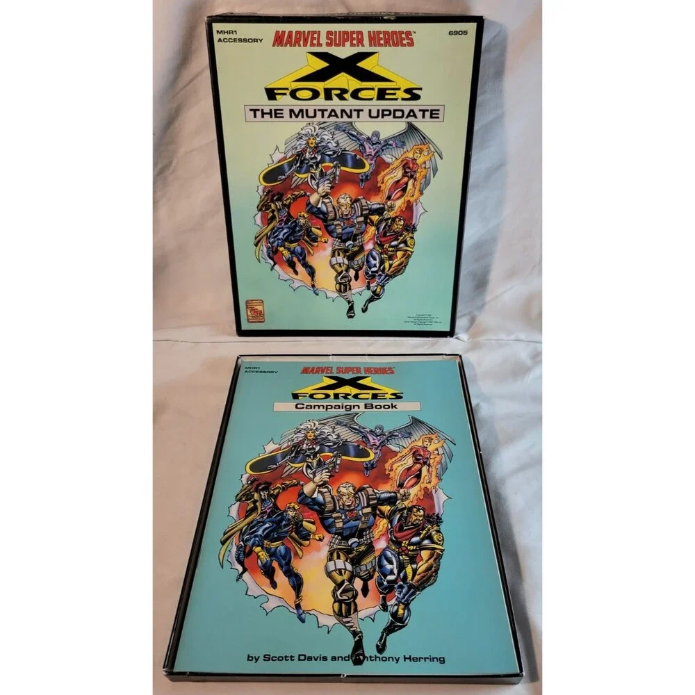 Marvel Super Heroes: X Forces - The Mutant Update RPG Complete Game (TSR 6905)